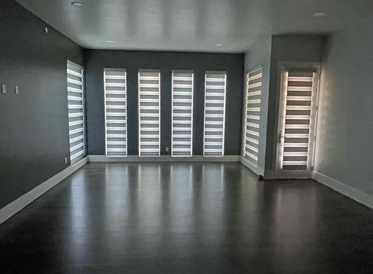 Designer Banded Shades