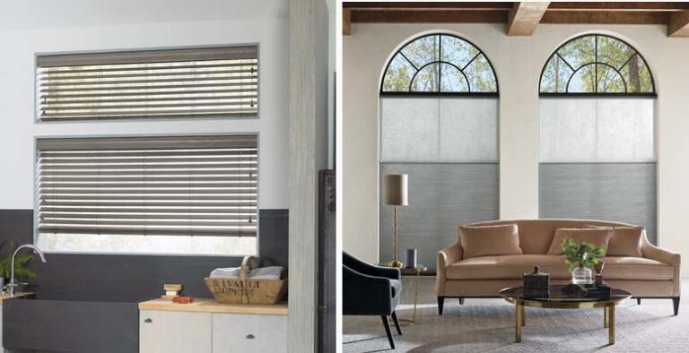 Wood Blinds and Cellular Shades