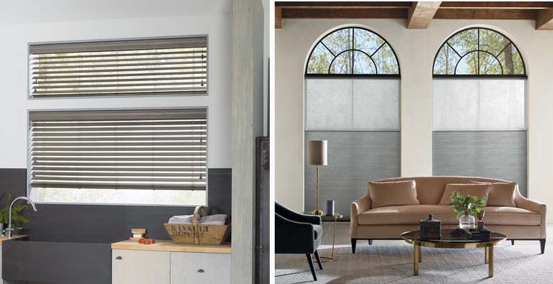 Wood Blinds and Cellular Shades