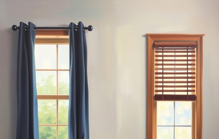 Custom Draperies and Wood Blinds