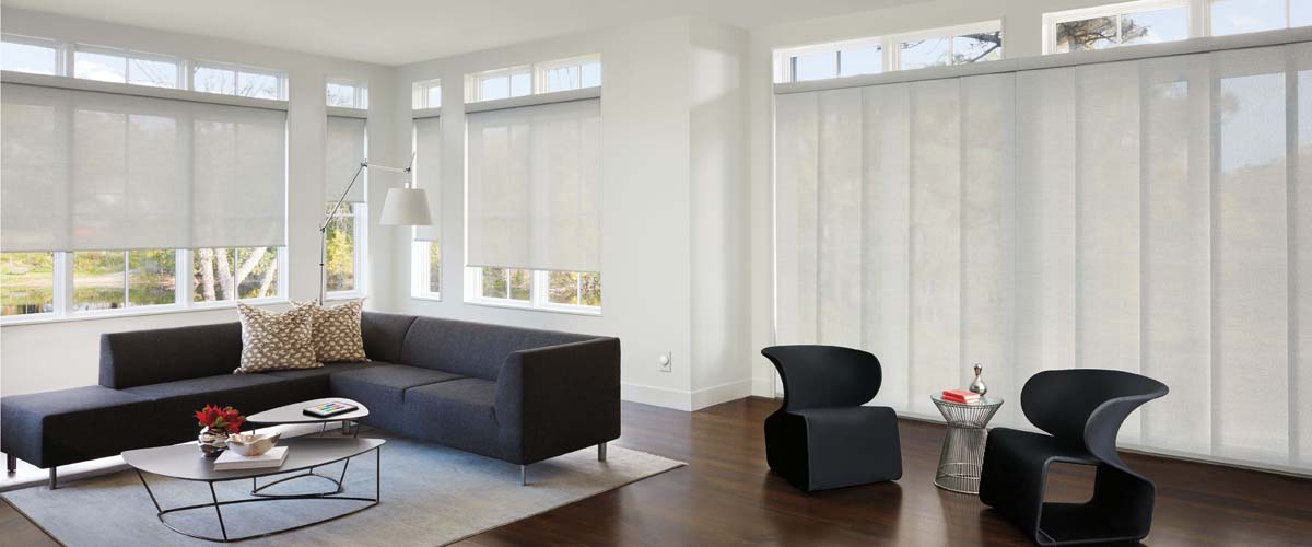 Skyllne® Panel-Track Blinds