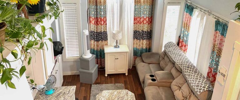Drapery and Blinds in Tiny House